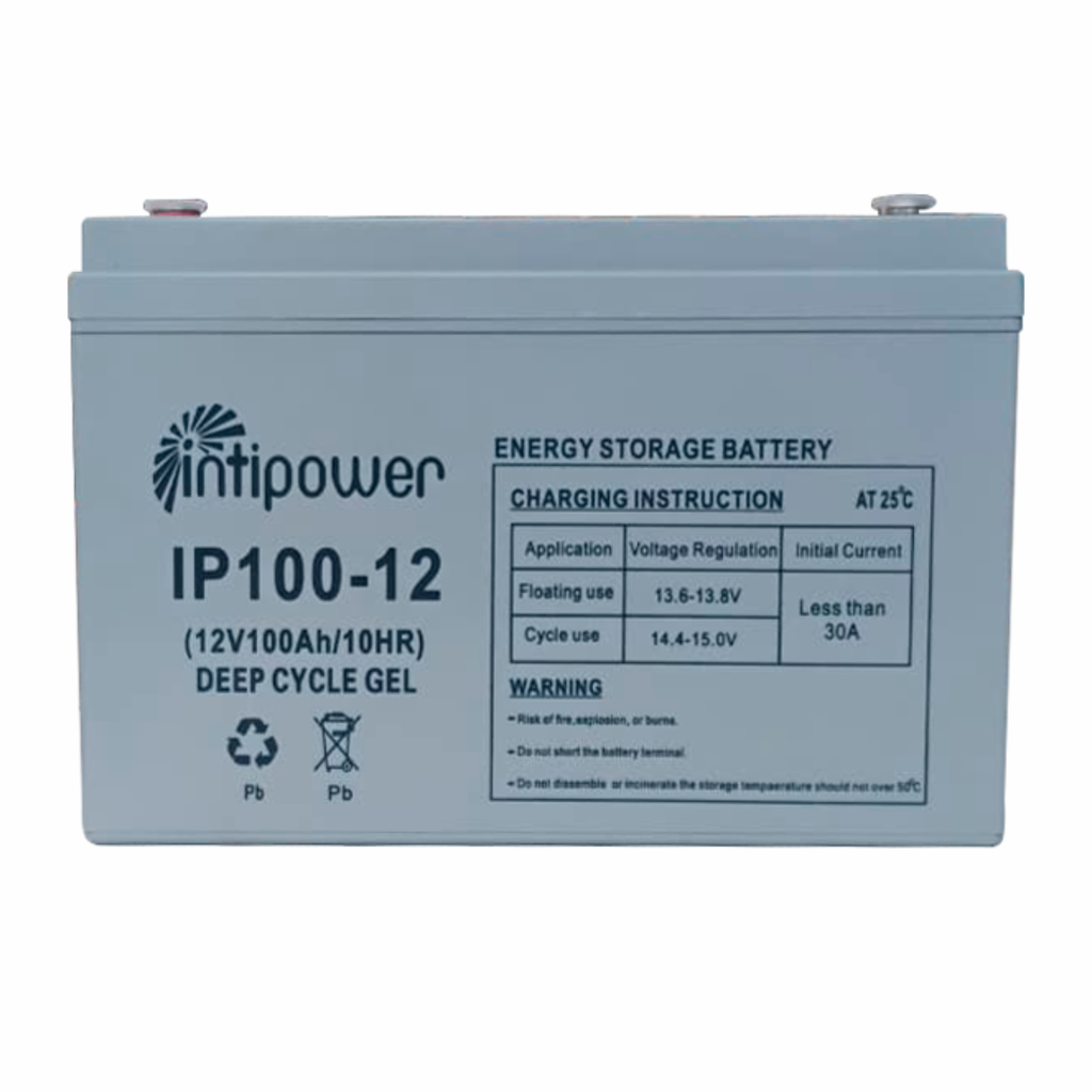 BATERIA INTIPOWER GEL CICLO PROFUNDO 12V-100AH