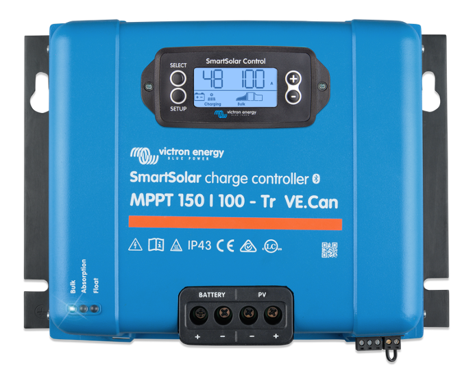 CONTROLADOR VICTRON SMARTSOLAR MPPT 150/100-TR VE.Can