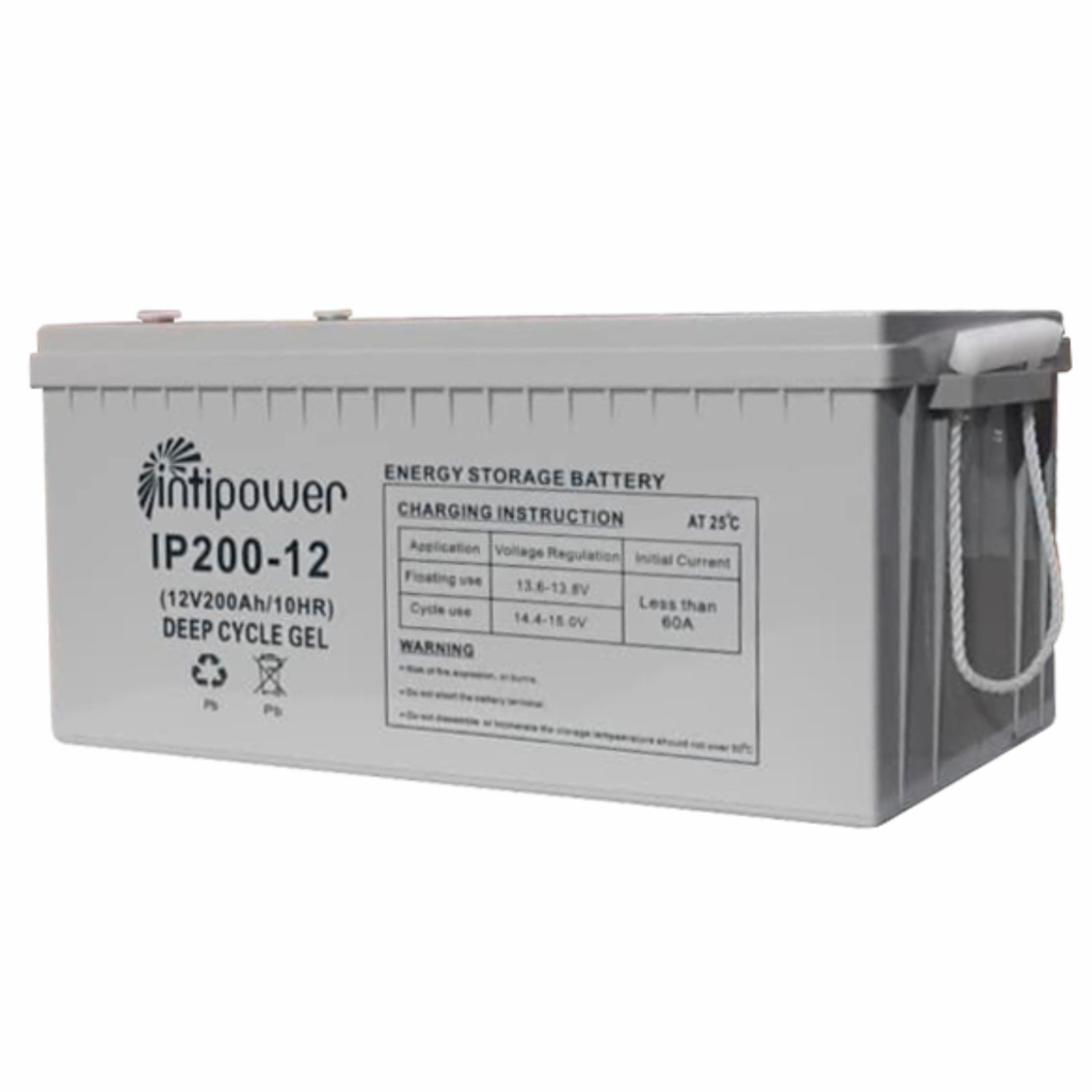 BATERIA INTIPOWER GEL CICLO PROFUNDO 12V-200AH