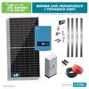 KIT BOMBEO SOLAR PARA BOMBA 1HP, MONOFÁSICO/TRIFÁSICO 220Vac